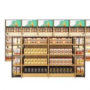 定制批发关河时尚杂货店货架敞车货架超市展示单元 - Product Image 6