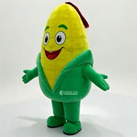 Costumes gonflables de mascotte de maïs de 2,2 m pour adultes, pour la publicité, les événements de danse et la location