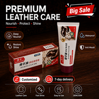 Hei Niu - Betún Impermeable para Zapatos 70g, Color Negro, con Aceite de Oveja, Resiste la Penetración del Agua de Lluvia, Fácil de Limpiar, para Hombres y Mujeres