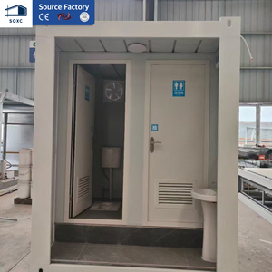 Toilettes publiques portables préfabriquées en panneaux sandwich pour le <span class=keywords><strong>camping</strong></span> en plein air et les parcs - Product Image 4