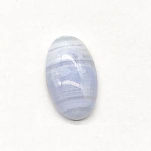 Ágata de encaje azul 20x12mm Corte ovalado Ajuste de joyería de cabujón de grado A - Product Image 1