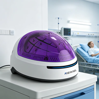 KN-8000B Fabrika Tedarikli LLLT Saç Çıkarma Lazeri Saç Çıkarma Lazer Şapkası / Kask Terapisi Saç Dökülmesi Alopesi Seboreik