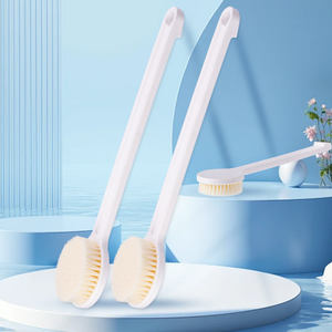 Badezimmer Rücken peeling Massage Leicht zu reinigende Werkzeug bürste Bad Körper dusche Scrub ber Körper Trocken bürsten Bad Peeling Pflege Haut - Product Image 5