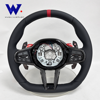 Volante Deportivo de Fibra de Carbono para BMW Serie 2 3 4 5 6 G20 G29 G22 G26 G30 G31 G01 G02 G05 G06 G14 G15 G80 2018-2022
