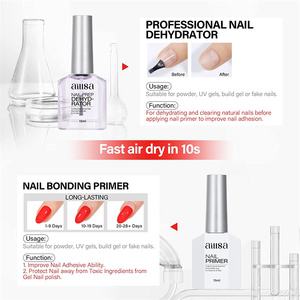 <span class=keywords><strong>Kit</strong></span> de préparation des ongles Aillsa OEM pour usage domestique DIY, 15 ml, sans acide, déshydratant et primer pour ongles - Product Image 3