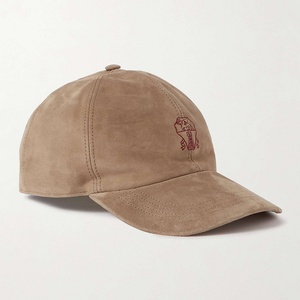 Gorra de Béisbol de 6 Paneles, Estilo Snapback, Sin Estructura, de Gamuza, con Visera Curva y Bordado, al por Mayor - Product Image 1