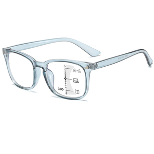 نظارات MK250114 الكلاسيكية الجديدة بيسي مربع <span class=keywords><strong>Bifocal</strong></span> نظارات القراءة التقدمية المضادة للضوء الأزرق TR90 الكمبيوتر تعمل بعيدة النظر - Product Image 3
