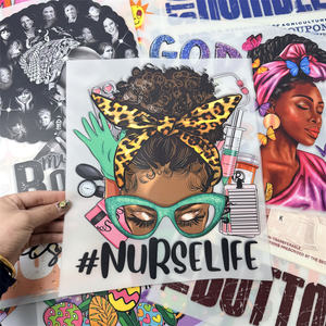 Transferencia DTF para Pequeños Negocios: Impresión DTF de Mujer Afro Empresaria, Lista para Prensado por Transferencia Térmica - Product Image 3