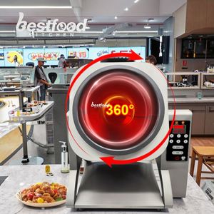 OULI Wok électrique multifonctionnel, machine de cuisson automatique, <span class=keywords><strong>robot</strong></span> de <span class=keywords><strong>cuisine</strong></span> pour équipement de restaurant commercial, nouveau - Product Image 2