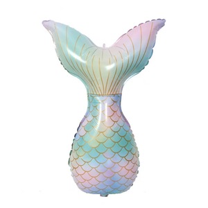 Globo de Aluminio con Forma de Cola de Sirena, Decoración para Fiestas de Navidad, Bodas, Cumpleaños Infantiles - Product Image 5