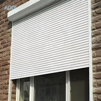 Fenêtres à rideaux en aluminium modernes sur mesure haut de gamme pour supermarchés résidentiels, étanches, pare-soleil et sécurisées