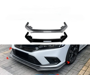 Pièces de lèvre de pare-chocs avant de voiture de haute qualité pour Honda Civic série <span class=keywords><strong>11</strong></span> 2021 + - Product Image 1