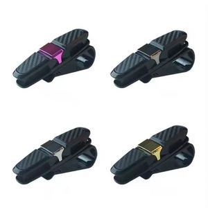 <b>Car</b> Sunglasses Holder for Sun Visor ABS Material with Ticket Card <b>Clip</b> Interior Kit New China-Chic Style Custom Brand - Product Image 2