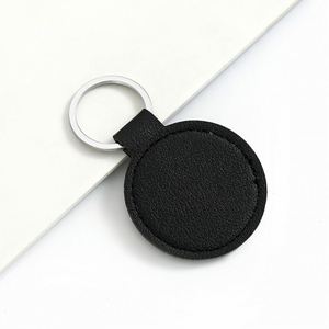 Customized <b>Keychain</b> Great Craft Sophisticated Embossed Logo Durable PU <b>Leather</b> - Product Image 2
