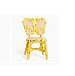 Sillas Infantiles de Ratán Hechas a Mano, Modernas y de Lujo, con Diseño Seguro y Duradero para Alquiler en Fiestas, Bodas y Eventos, Muebles para Niños - Product Image 1
