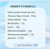 Bouillon EC pour la détermination d'Escherichia coli et de coliformes fécaux