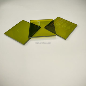 Nhà máy tùy chỉnh cao phân biệt màu Vàng Vàng không tráng 50% ánh sáng truyền Kính lọc jb9 cho quang học - Product Image 2