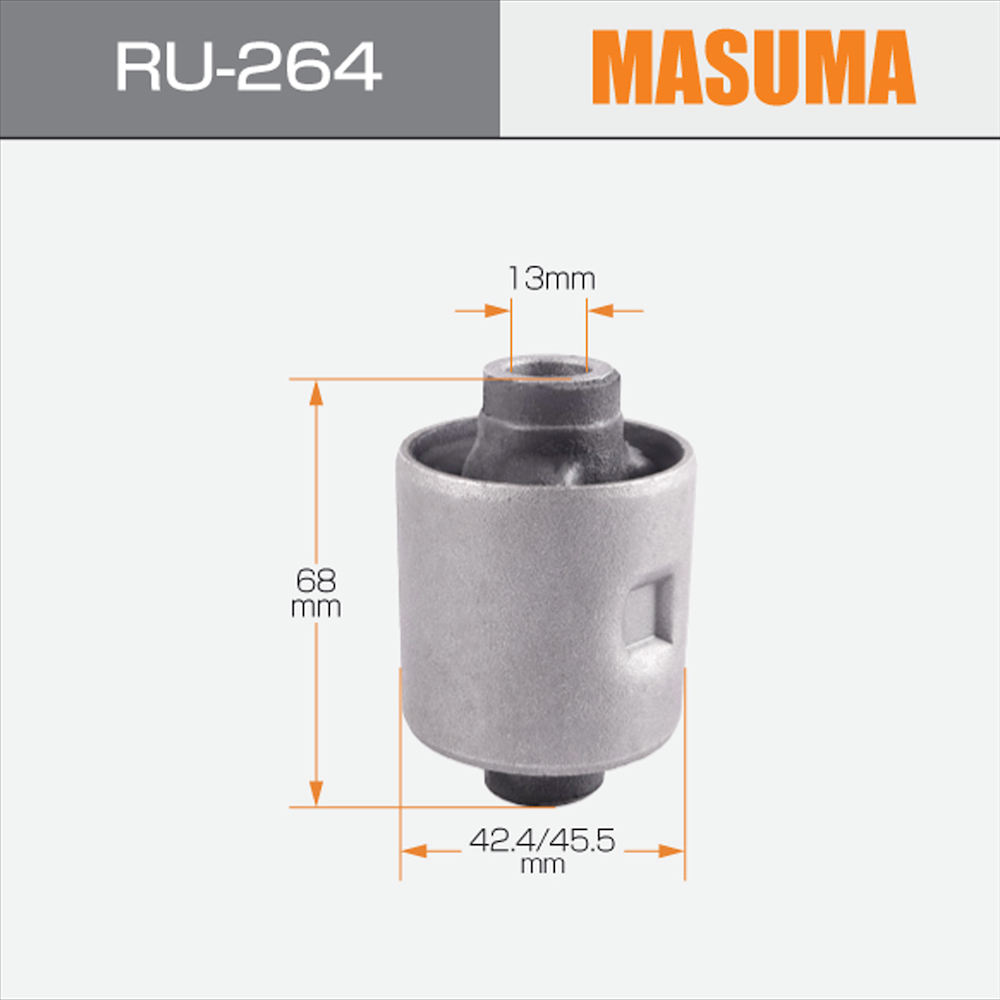 【Marumaru 】 MASUMA Chassis Parts - Quality Suspension Bushes for MITSUBISHI