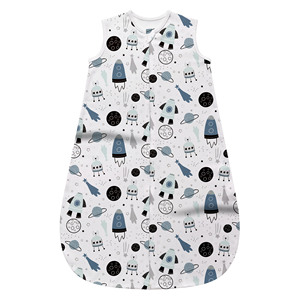 Sacs de couchage doux de haute qualité pour bébé avec fermeture à glissière facile d'accès pour la nuit de bébé - Product Image 1