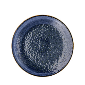 Piatto Piano Blu Luna 28 Cm in Ceramica per Servizio da Tavola - Product Image 1