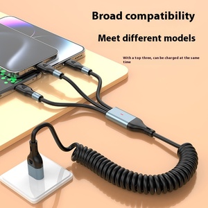 PD65W <span class=keywords><strong>cavo</strong></span> retrattile due in uno 30W per <span class=keywords><strong>cavo</strong></span> dati <span class=keywords><strong>Apple</strong></span> per computer <span class=keywords><strong>iPhone</strong></span> e TPE per proiezione schermo auto - Product Image 3