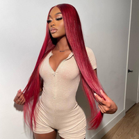 Extensions de cheveux humains en vrac couleur blonde, tissage double machine, cheveux vierges Remy indiens et vietnamiens, 10-30 pouces
