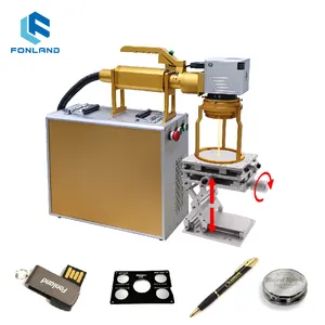 Machine de marquage laser à fibre à poignée Fonland 20w 30w 50w 80w 100w Machine de marquage laser de haute précision pour le métal