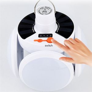 Portable Emergency Lamp Solar Outdoor Football Lights Folding <b>LED</b> Soccer Light Bulb USB Charge Search Light <b>Camping</b> <b>Lanterns</b> - Product Image 5