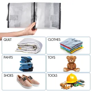 Travel Foldable Luggage Bag Waterproof Clothes Quilt Storage Bag Oversized Moving Bags With Reinforced Handles