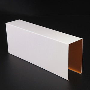 Chapa metálica de aluminio con impresión por transferencia de grano de madera, imitación de madera, tablero metálico colgante, chapa metálica para techo resistente al óxido. - Product Image 4