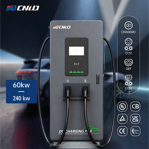 Station de recharge rapide pour voitures électriques Ocpp1.6j de niveau 3 commercial, 80 <span class=keywords><strong>kW</strong></span> DC, monté<span class=keywords><strong>e</strong></span> au sol, IP54, chargeur AC pour véhicules électriques - Product Image 2
