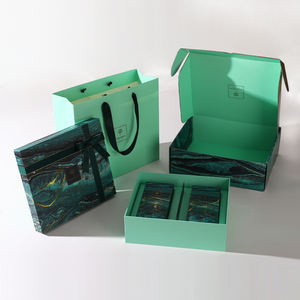 Cajas de Embalaje Cosméticas DTC, Opción de Cartón Corrugado Tipo B y E, Caja de Envío con Cierre Automático y Caja Interior Rígida para Regalo, OEM - Product Image 1