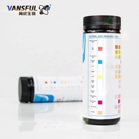 Kit de test de la qualité de l'eau, 14/15 paramètres pour un évier rapide, piscines, aquariums, spa, banderoles de test