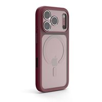 Étui de protection antichoc en TPU+PC transparent avec bouton intelligent magnétique AI N52 intégré pour iPhone 18 Pro Max