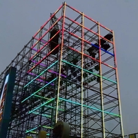 Nouvelle barre de pixels LED de scène IP67 avec lumières de projection RGBW, contrôle ArtNet, puce DMX SPI RGB, DC24V, garantie de 2 ans, boîtes de nuit KTV