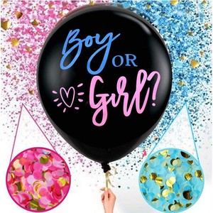 I prodotti più venduti <span class=keywords><strong>2023</strong></span> lui o lei palloncini stampati di genere per matrimonio da 36 pollici per decorazioni per feste Baby Shower - Product Image 1