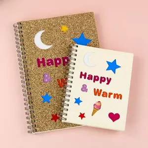 Custom Printing Kawaii Spiral School Supply Lined Diary Daily Journals Notebook Agenda Planner