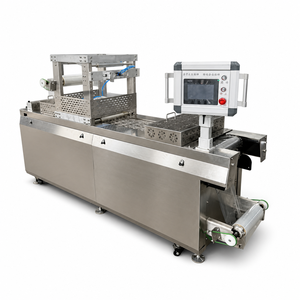 Macchina Automatica per Confezionamento Sottovuoto Continuo con Film Estensibile per Carne, Frutti di Mare, Carne Secca, Formaggio, Datteri - Product Image 1