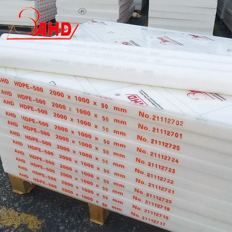 4X8 Feet Mật Độ Cao Polyethylene Cắt Board Pe Tấm Pe 500 Tấm Hdpe Sheets