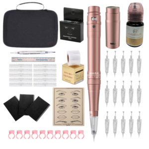 Kit de Pluma de Tatuaje PMU Inalámbrica con Logotipo Personalizado para Cejas y Labios, Set de Máquina de Maquillaje Permanente para Microblading - Product Image 2