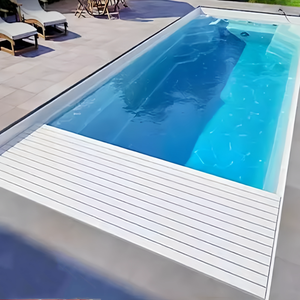 Enrouleur automatique de couverture de <span class=keywords><strong>piscine</strong></span> en PC durable et sécurisé avec télécommande - Product Image 4