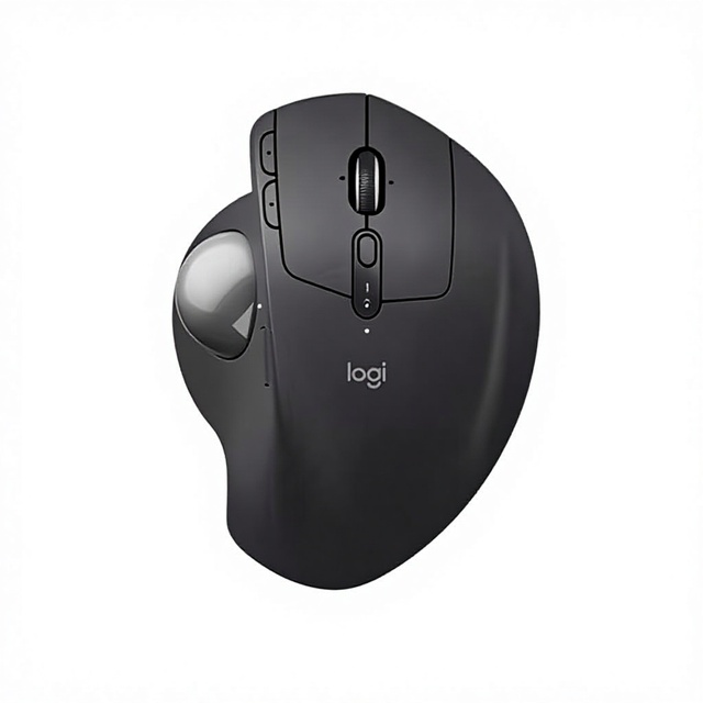 Logitech MX ERGO S Wireless Trackball Mouse Optical Sensor Ergonomic Design for Office Drawing Business