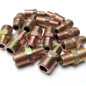 Réducteur de filetage externe hydraulique 4 2 pouces en acier haute pression, adaptateur à double filetage mâle pour équipement hydraulique - Product Image 4