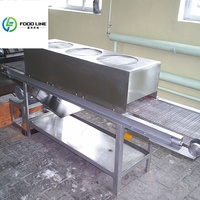 Usine de production de nouilles instantanées de qualité industrielle, grande capacité (8 tonnes/jour) avec chauffage à la vapeur