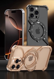 Ốp lưng điện thoại iPhone 17 Pro Max không viền, có giá đỡ xoay từ tính, dành cho IP16PROMAX - Product Image 4