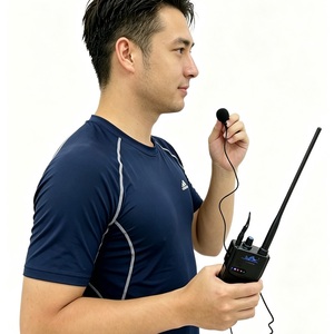 SwimTalk H900 Émetteur FM Professionnel pour Entraîneur de Piscine, 12 Canaux, Portée 120-200m, <span class=keywords><strong>Transmission</strong></span> Sous-Marine 1m - Product Image 2