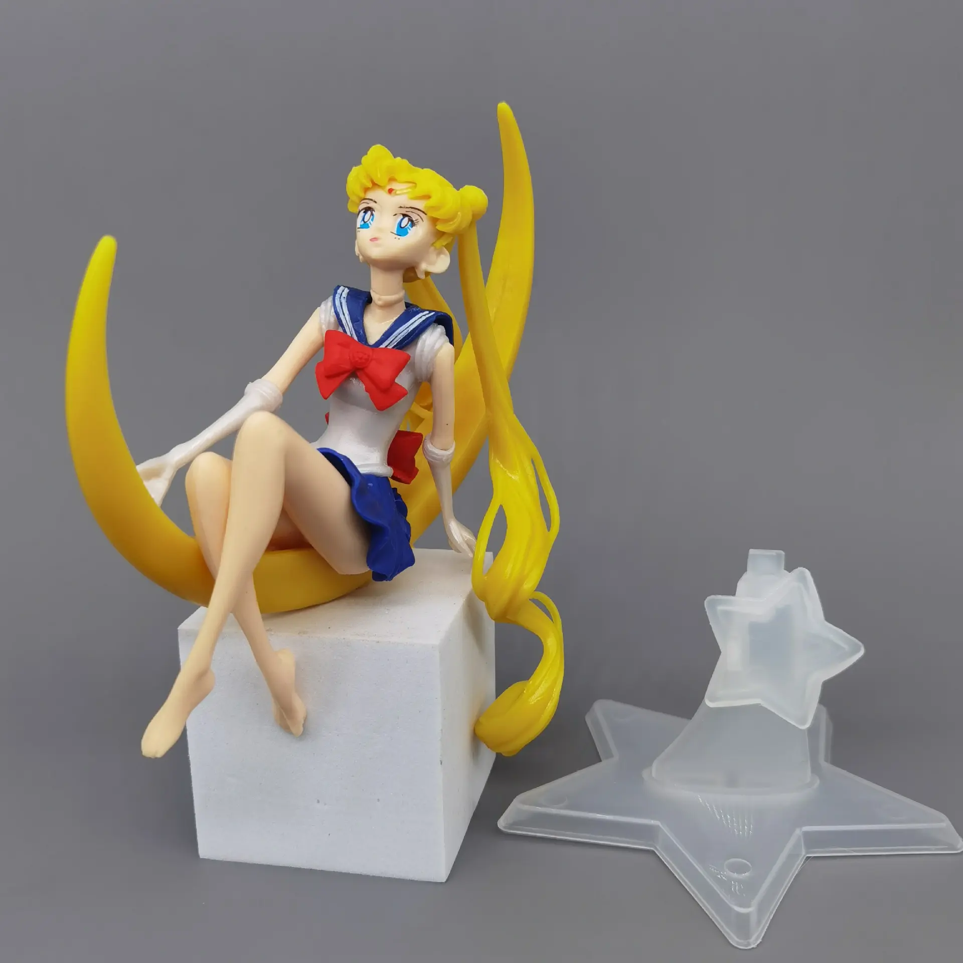 Hot Koop Goedkope Promotie Fabriek Prijs Pretty Soldier Pvc 15Cm Sailor Moon Anime Figuur Model Speelgoed