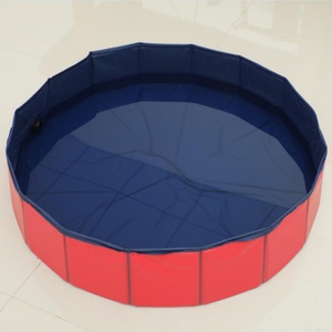 สระน้ำพับได้สำหรับสัตว์เลี้ยงกลางแจ้ง ทำจาก PVC สำหรับทำความสะอาดสปาและเล่นน้ำ อาบน้ำสัตว์เลี้ยง อุปกรณ์และเครื่องมือสำหรับสระว่ายน้ำสำหรับแมวและสุนัข - Product Image 2
