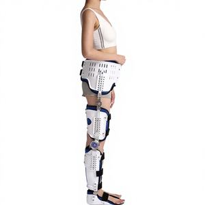 Attelle médicale réglable pour adulte, à une seule jambe, pour la hanche, le genou, la cheville et le <span class=keywords><strong>pied</strong></span>, pour la rééducation, attelle après une fracture de la hanche - Product Image 4