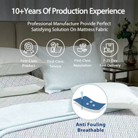 2023 vente chaude tricoté fibre de bambou matelas coutil tissu pour Textile à la maison